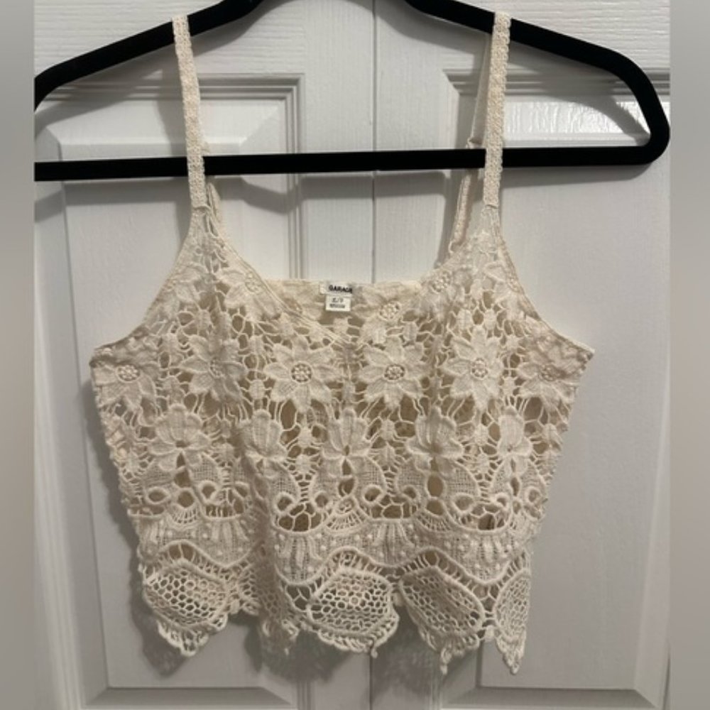 Garage Crotchet Tank Top